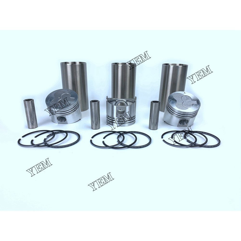 L3E Piston Pin 18mm Cylinder Liner Kit For Mitsubishi 3 cylinder diesel engine parts For Mitsubishi
