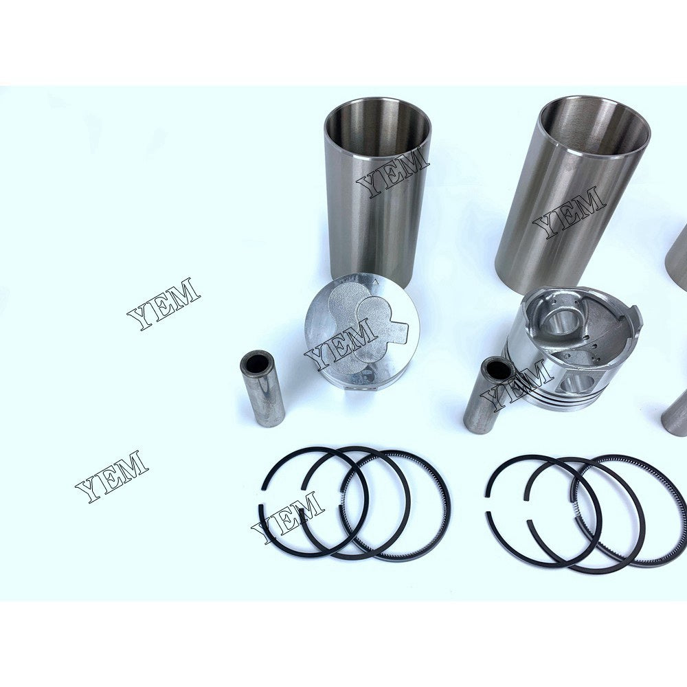 L3E Piston Pin 18mm Cylinder Liner Kit For Mitsubishi 3 cylinder diesel engine parts For Mitsubishi