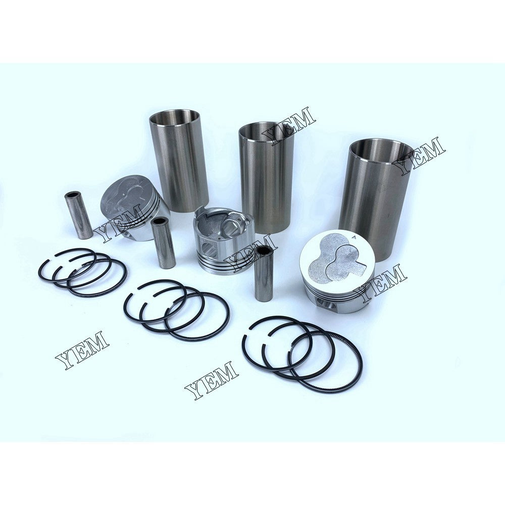 L3E Piston Pin 18mm Cylinder Liner Kit For Mitsubishi 3 cylinder diesel engine parts For Mitsubishi