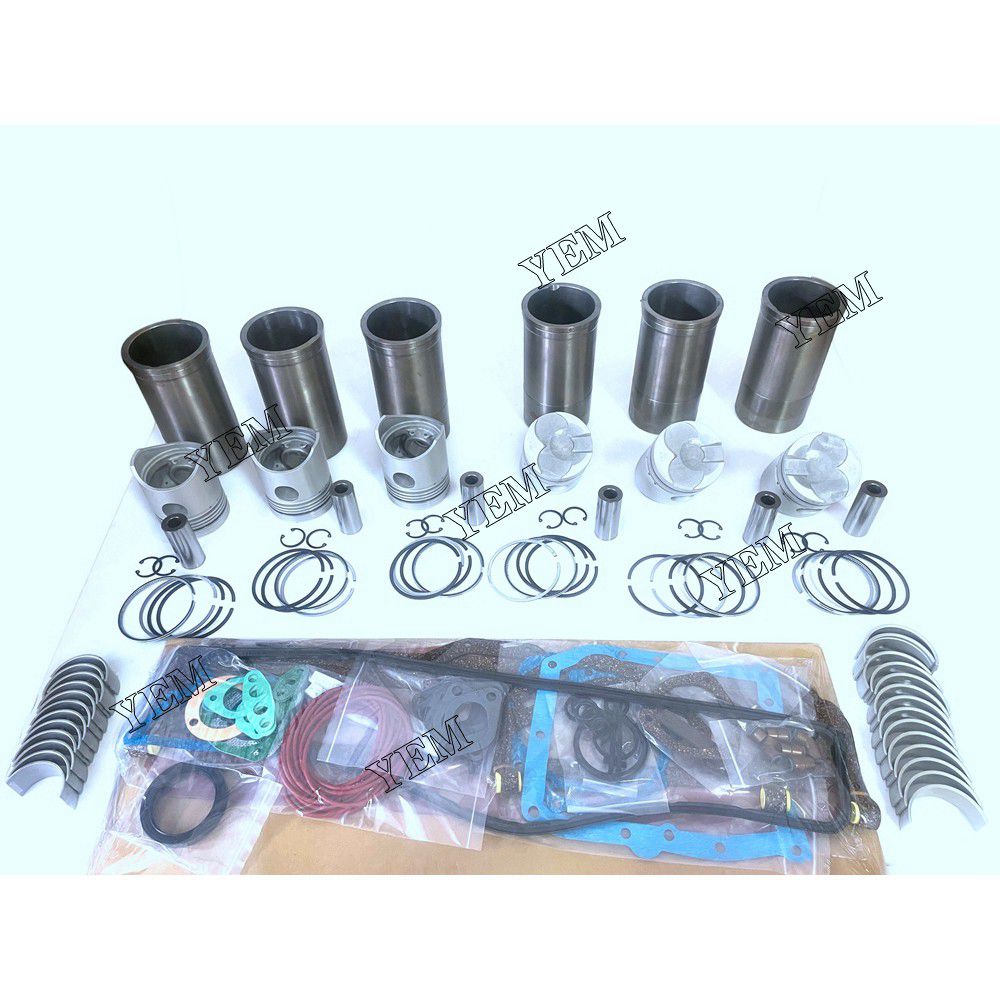 DA120 Overhaul Rebuild Kit With Gasket Set Bearing For Isuzu 6 cylinder diesel engine parts