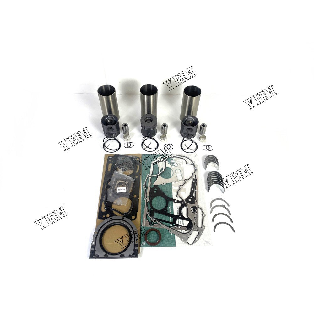 1103C-33 Overhaul Rebuild Kit With Gasket Set Bearing For Perkins 3 cylinder diesel engine parts