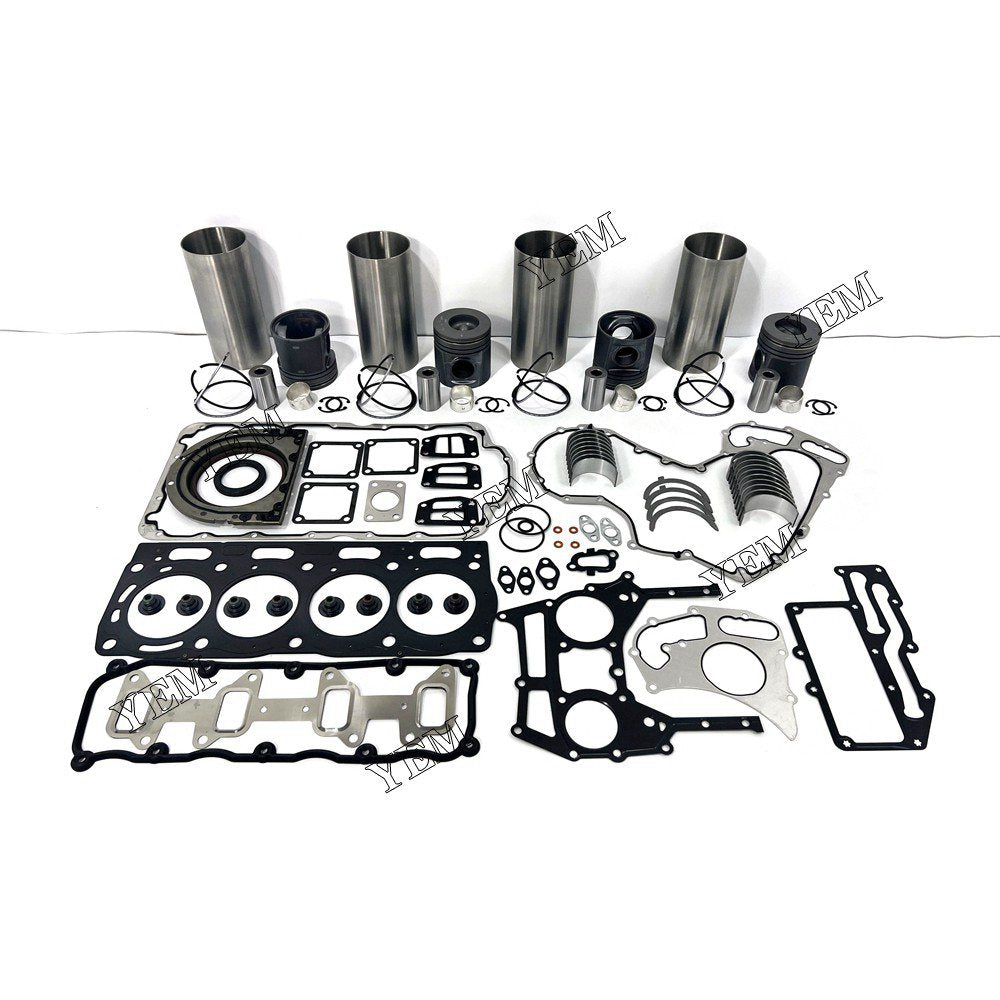 1104C-44 Overhaul Rebuild Kit With Gasket Set Bearing For Perkins 4 cylinder diesel engine parts For Perkins