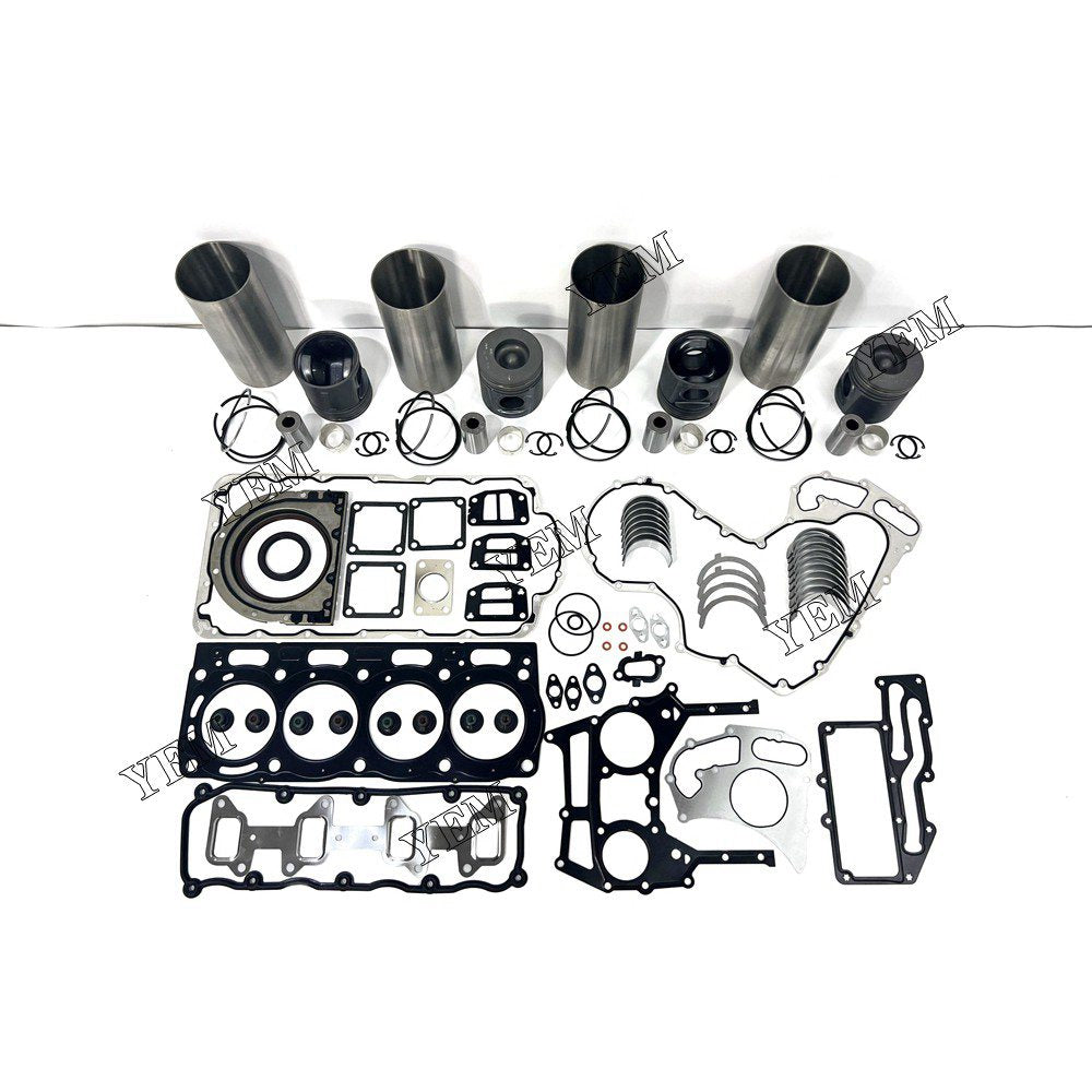 1104C-44 Overhaul Rebuild Kit With Gasket Set Bearing For Perkins 4 cylinder diesel engine parts For Perkins