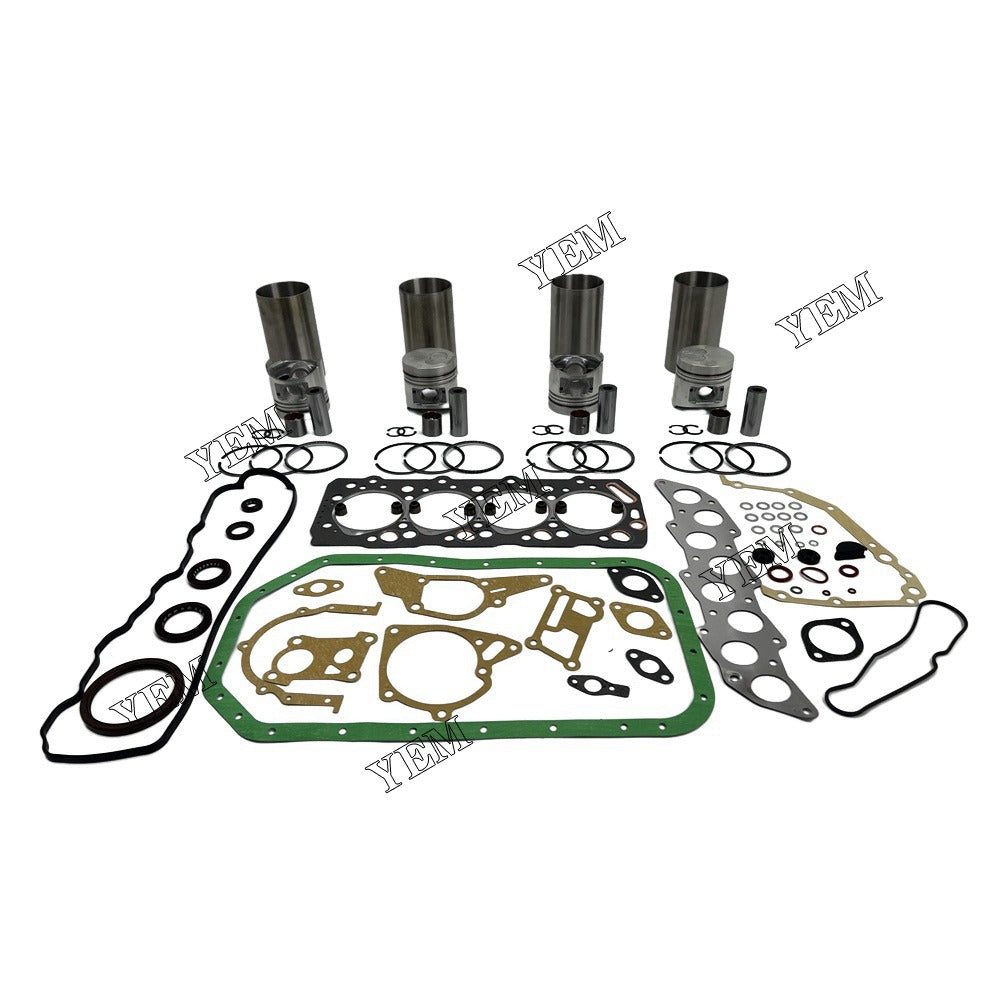 4D56 Overhaul Kit With Gasket Set For Mitsubishi 4 cylinder diesel engine parts For Mitsubishi
