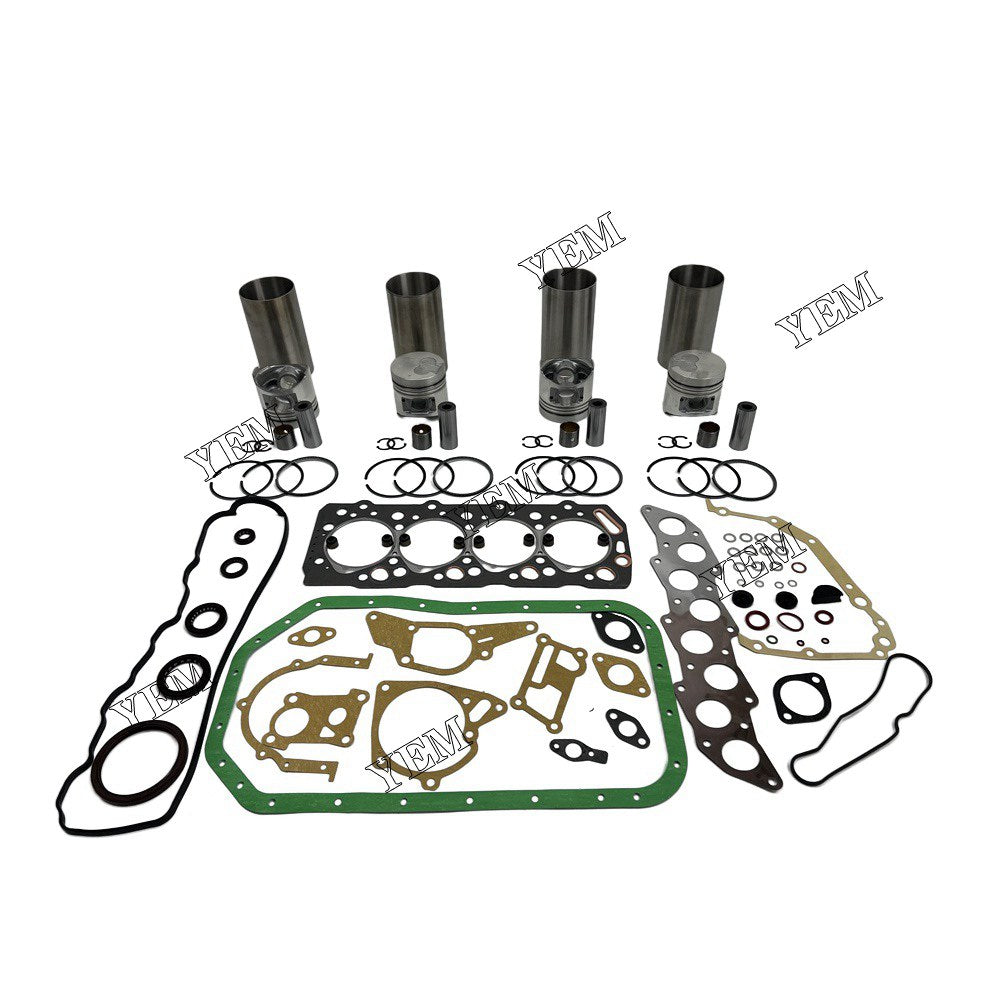 4D56 Overhaul Kit With Gasket Set For Mitsubishi 4 cylinder diesel engine parts For Mitsubishi