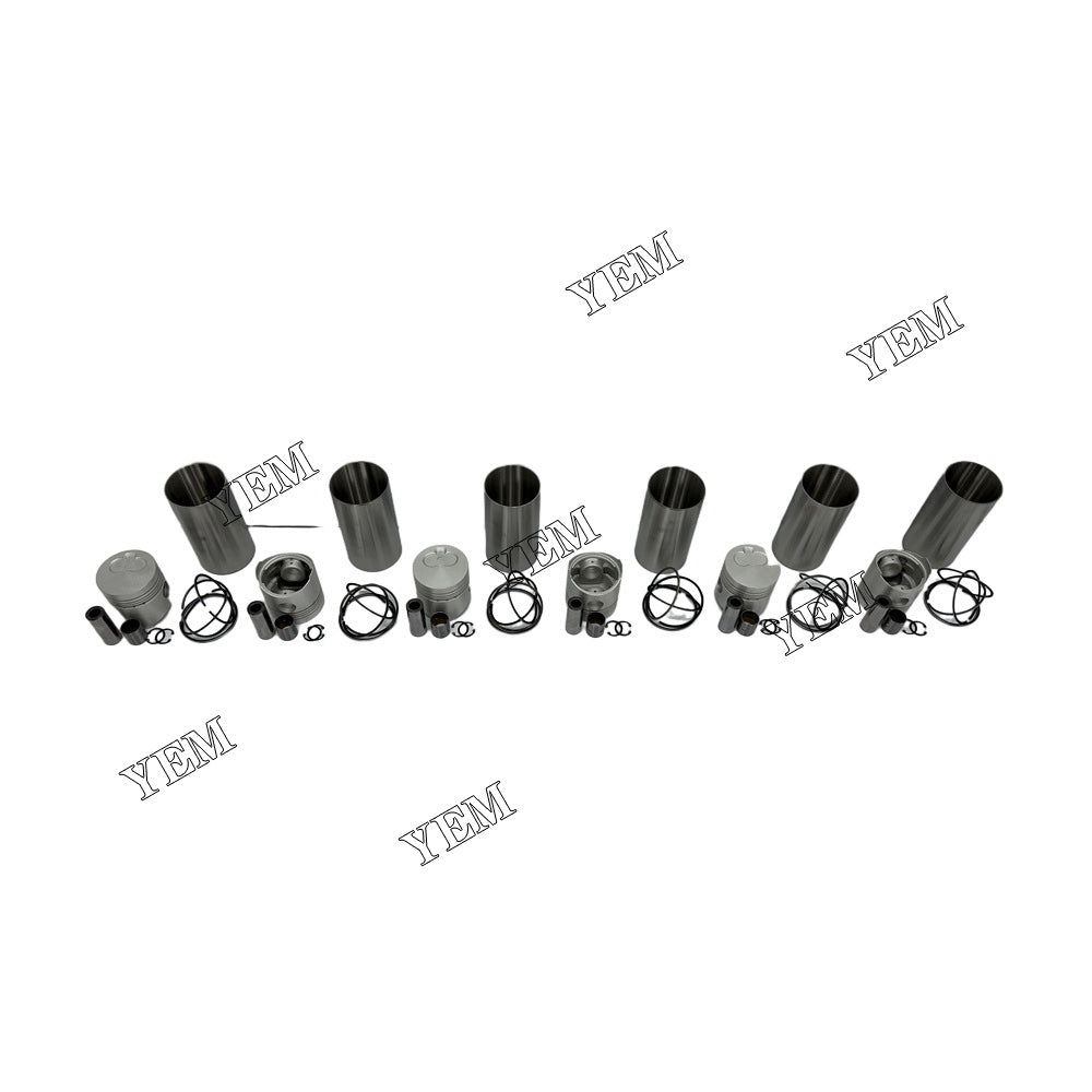 6DR5 Cylinder Liner Kit For Mitsubishi 4 cylinder diesel engine parts For Mitsubishi