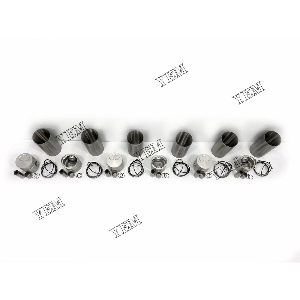 6DR5 Cylinder Liner Kit For Mitsubishi 4 cylinder diesel engine parts For Mitsubishi