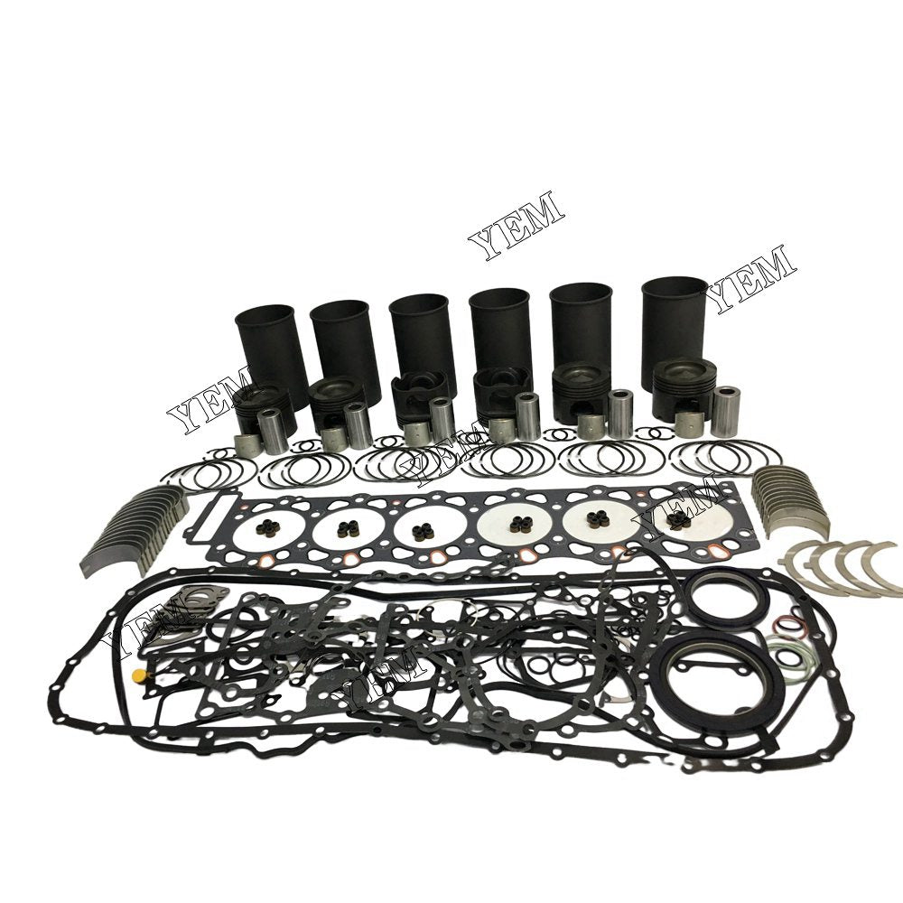 E13C Overhaul Rebuild Kit With Gasket Set Bearing For Hino 6 cylinder diesel engine parts For Hino