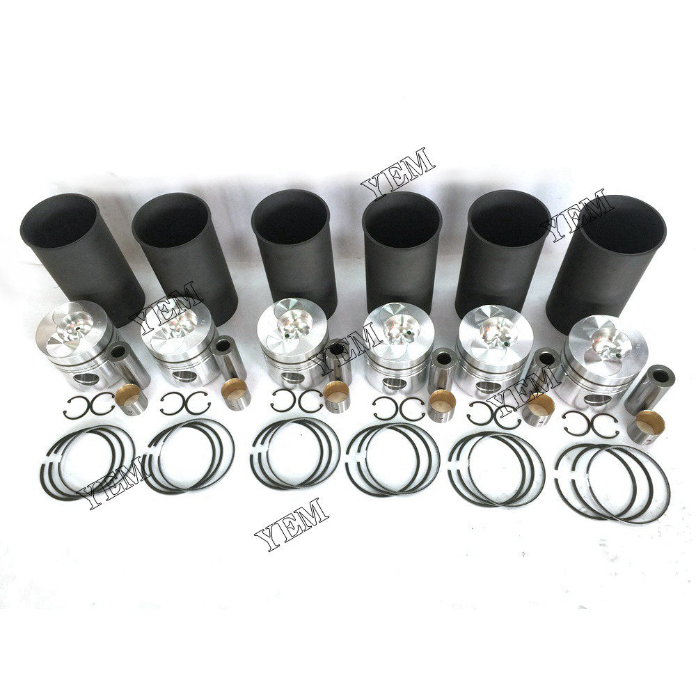 PE6 Cylinder Liner Kit For Nissan 6 cylinder diesel engine parts For Nissan