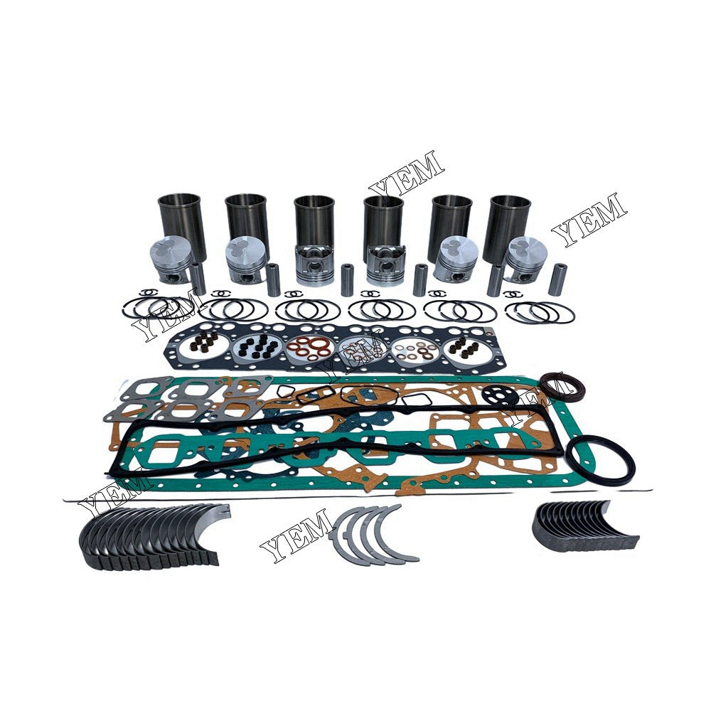 TD42 Overhaul Rebuild Kit With Gasket Set Bearing For Nissan 6 cylinder diesel engine parts