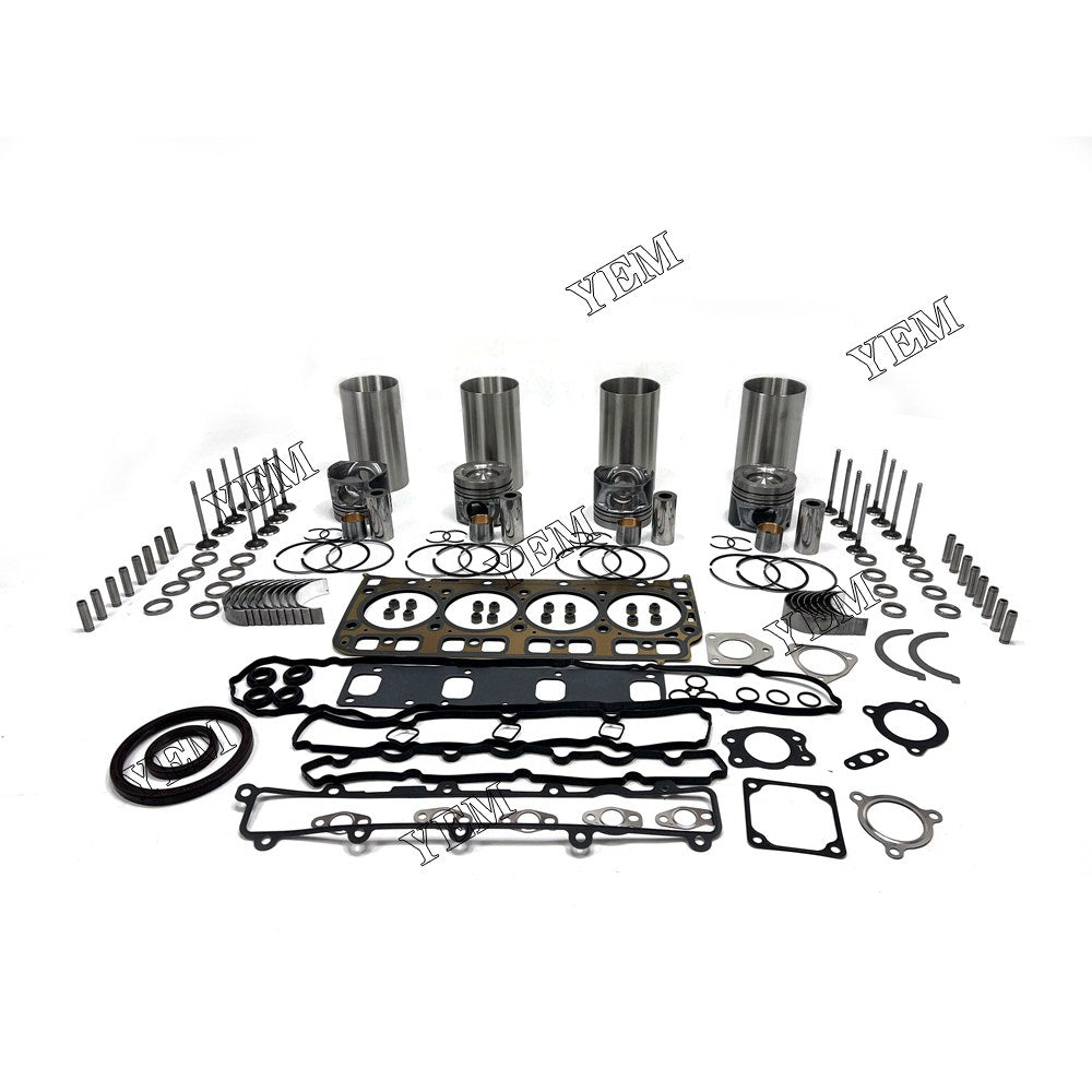 D34 Overhaul Rebuild Kit With Gasket Set Bearing-Valve Train For Doosan 4 cylinder diesel engine parts For Doosan
