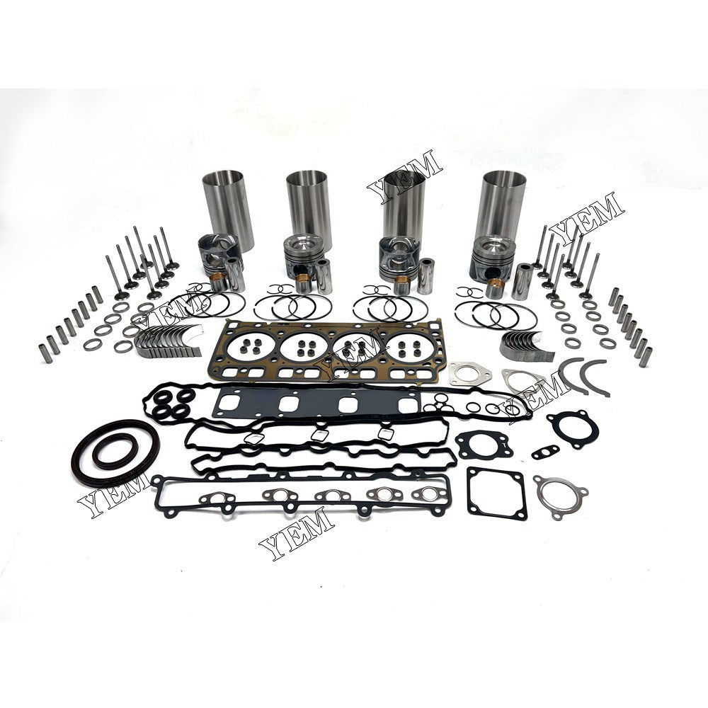 D34 Overhaul Rebuild Kit With Gasket Set Bearing-Valve Train For Doosan 4 cylinder diesel engine parts For Doosan