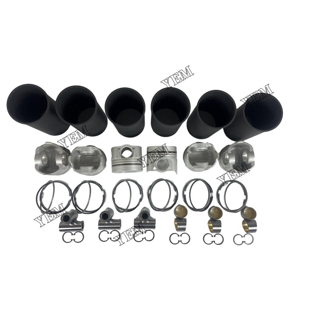 6SA1 Cylinder Liner Kit For Isuzu 6 cylinder diesel engine parts For Isuzu