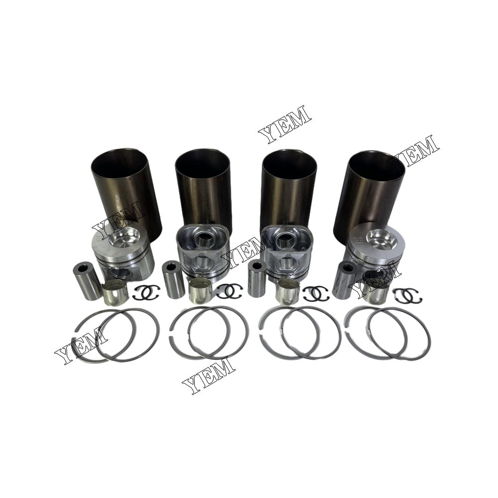 3204 Cylinder Liner Kit For Caterpillar 6 cylinder diesel engine parts For Caterpillar