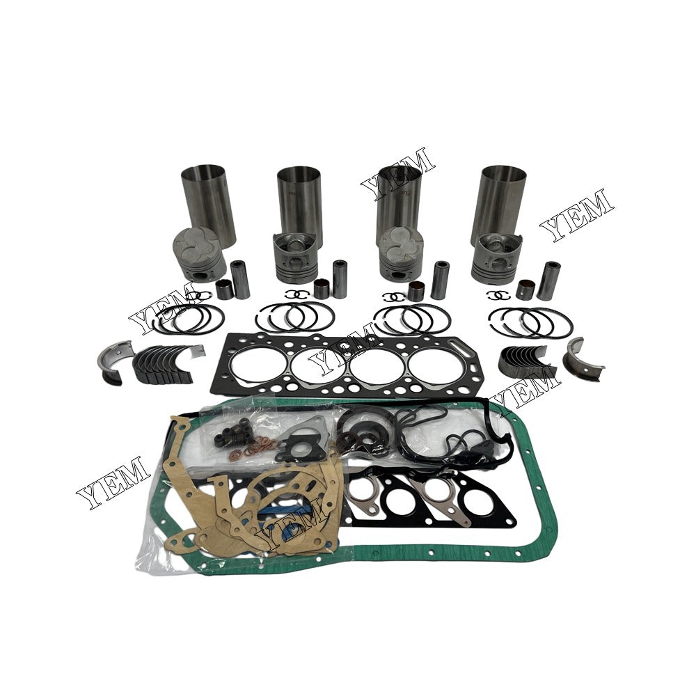 4D55 Overhaul Rebuild Kit With Gasket Set Bearing For Mitsubishi 4 cylinder diesel engine parts For Mitsubishi