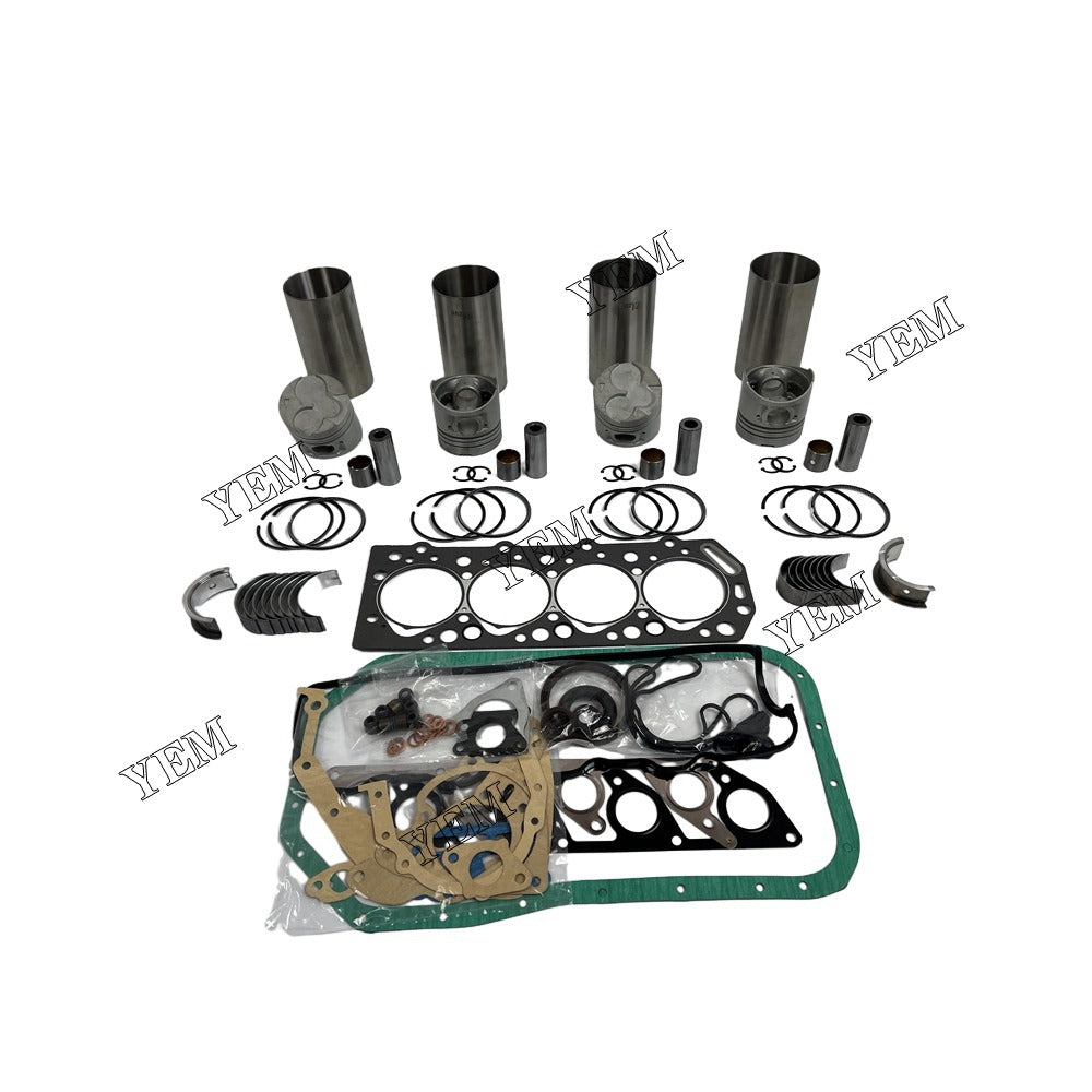 4D55 Overhaul Rebuild Kit With Gasket Set Bearing For Mitsubishi 4 cylinder diesel engine parts For Mitsubishi
