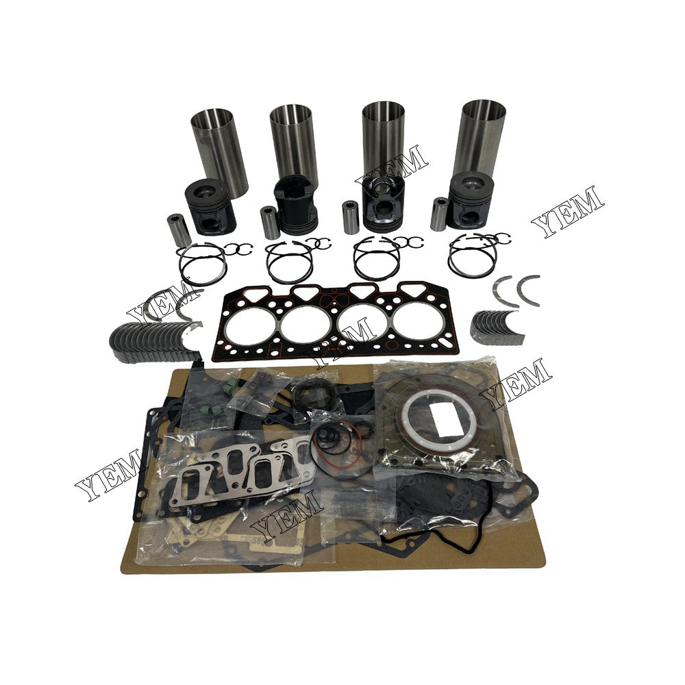 1004-42 Overhaul Rebuild Kit With Gasket Set Bearing For Perkins 4 cylinder diesel engine parts For Perkins