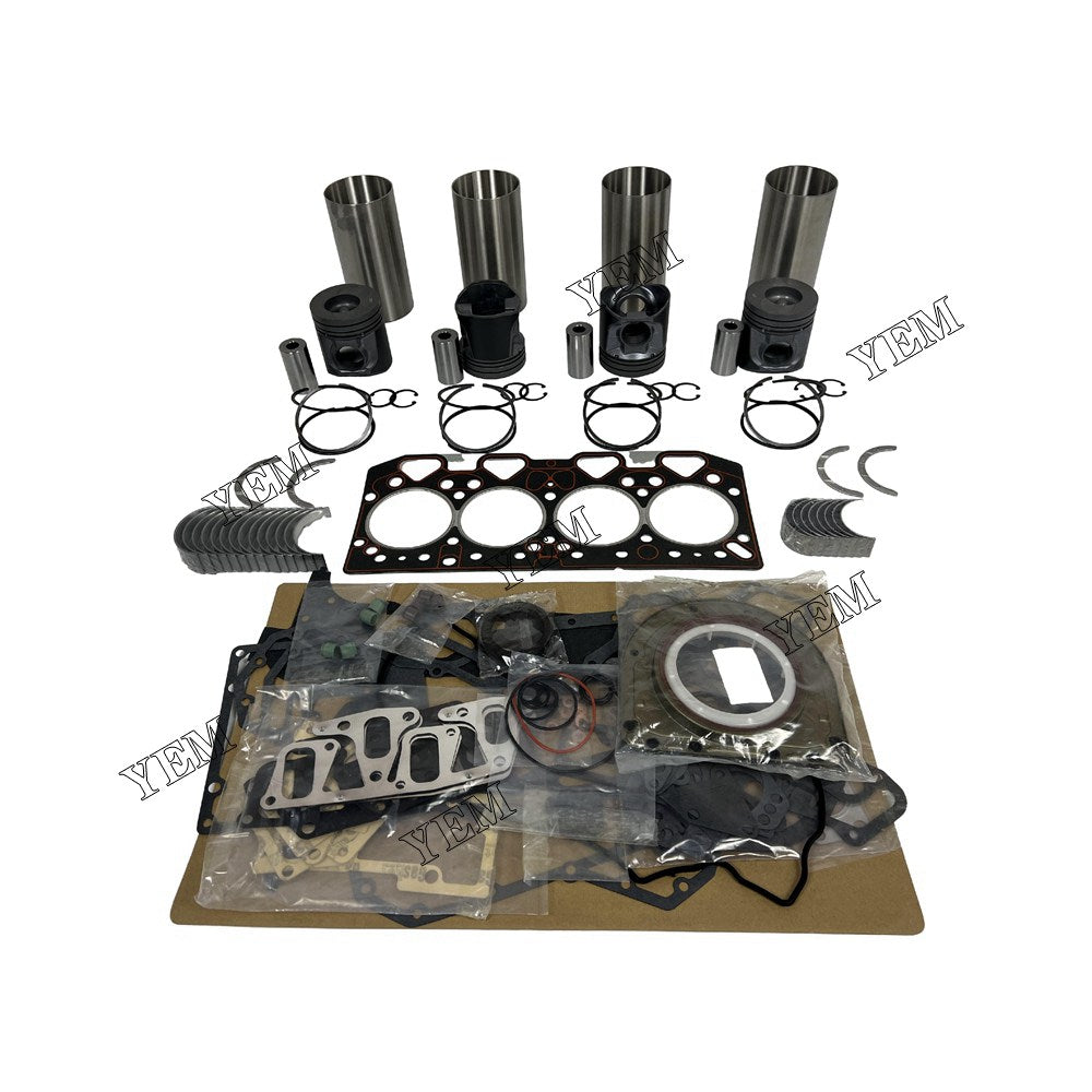 1004-42 Overhaul Rebuild Kit With Gasket Set Bearing For Perkins 4 cylinder diesel engine parts For Perkins