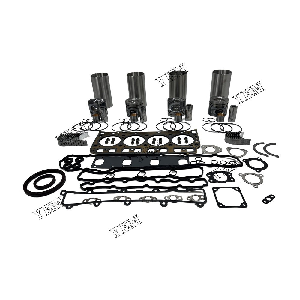 D34 Overhaul Rebuild Kit With Gasket Set Bearing For Doosan 4 cylinder diesel engine parts For Doosan