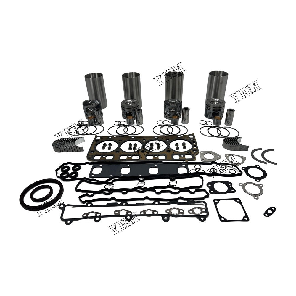 D34 Overhaul Rebuild Kit With Gasket Set Bearing For Doosan 4 cylinder diesel engine parts For Doosan