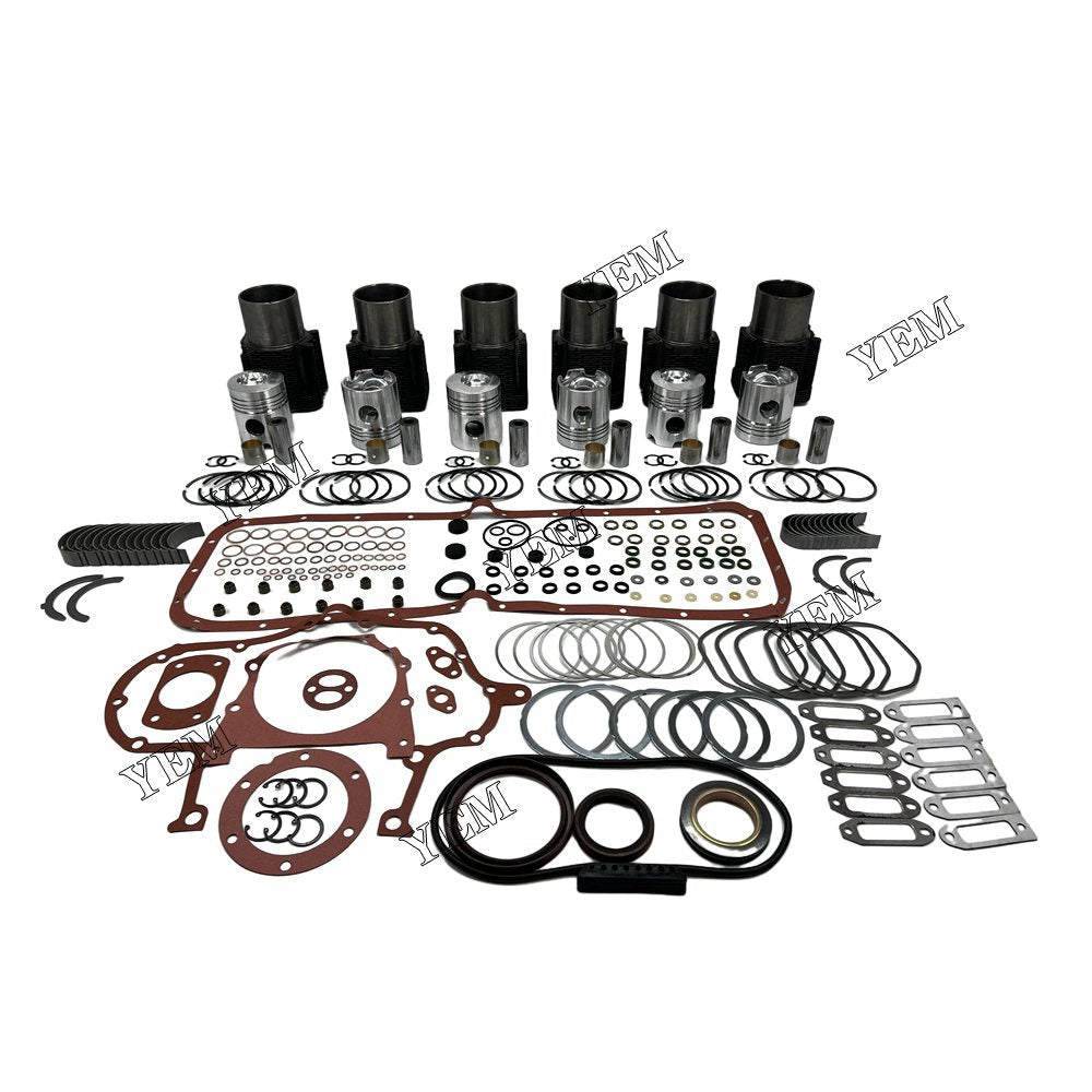 F6L912 Overhaul Rebuild Kit With Gasket Set Bearing For Deutz 6 cylinder diesel engine parts