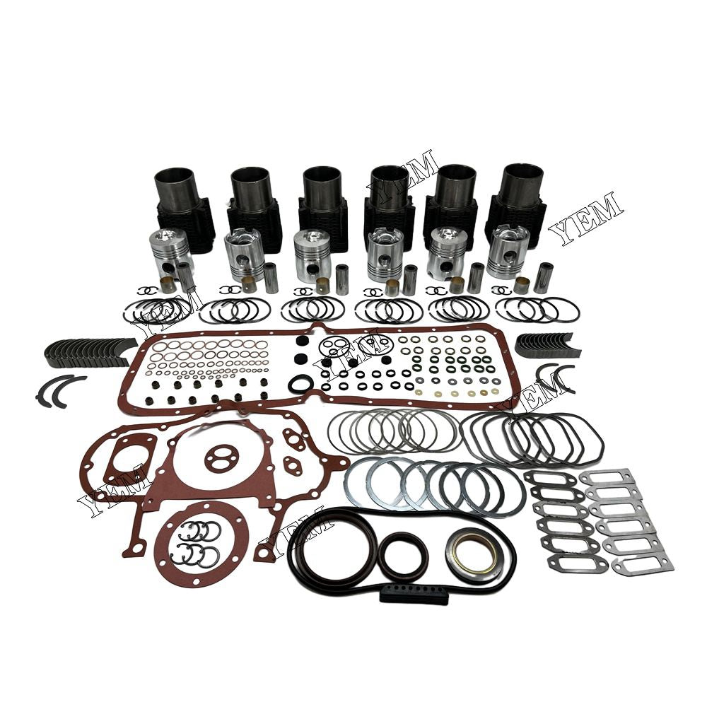 F6L912 Overhaul Rebuild Kit With Gasket Set Bearing For Deutz 6 cylinder diesel engine parts For Deutz