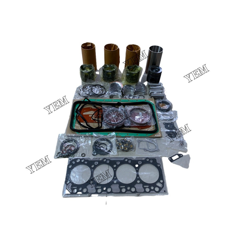 QSB4.5 Overhaul Rebuild Kit With Gasket Set Bearing For Cummins 4 cylinder diesel engine parts