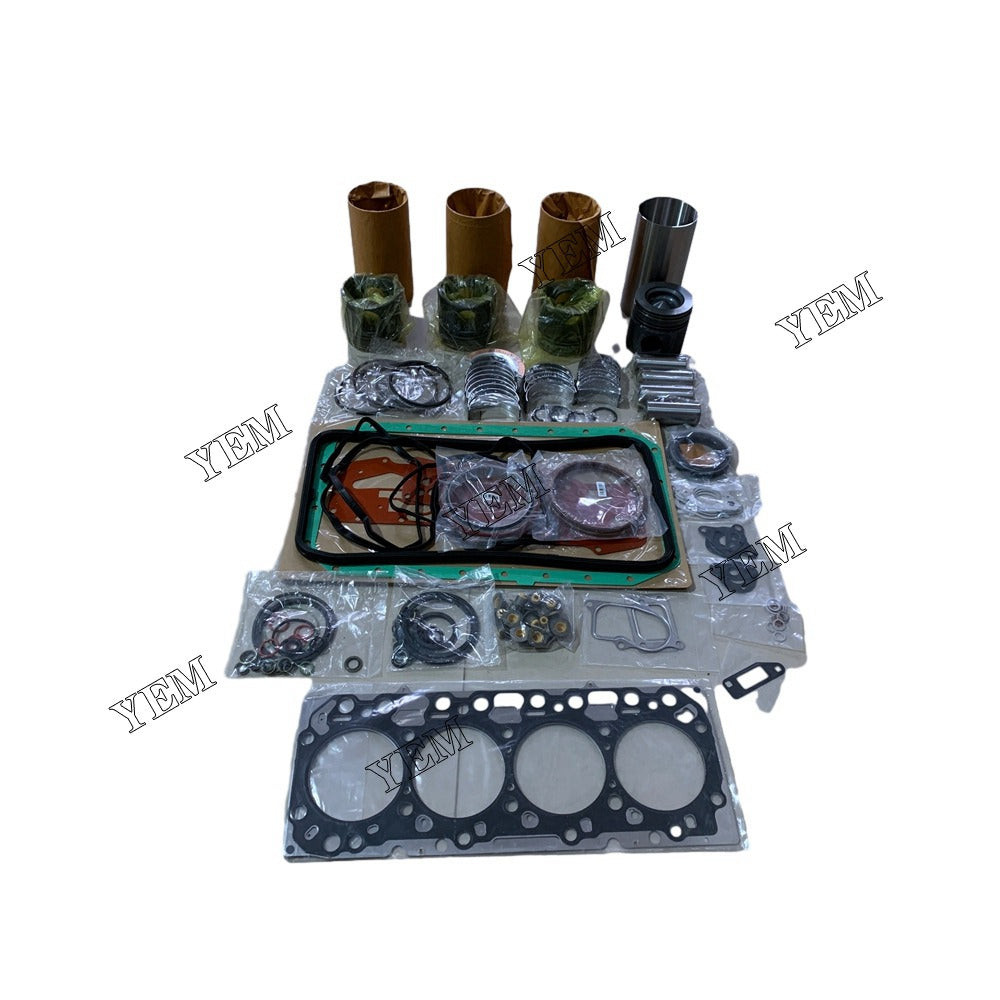 QSB4.5 Overhaul Rebuild Kit With Gasket Set Bearing For Cummins 4 cylinder diesel engine parts For Cummins