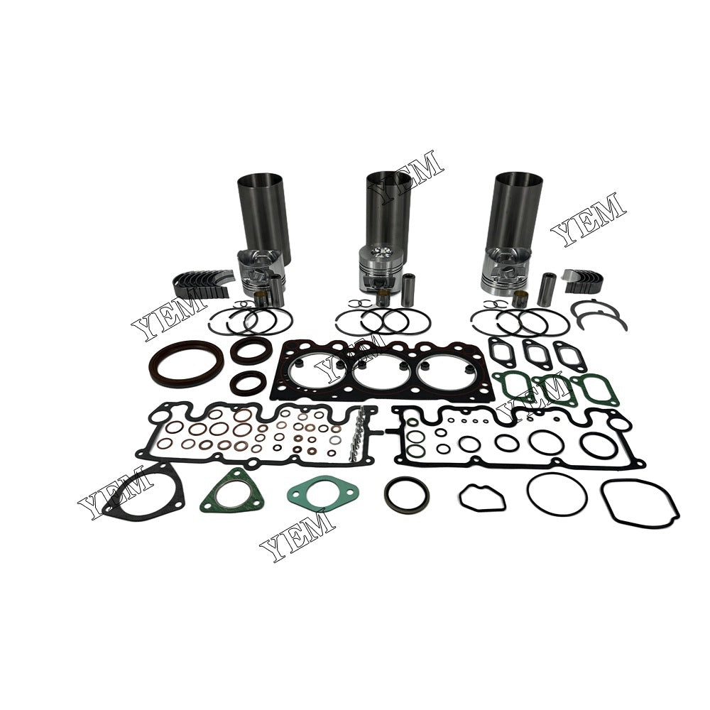 D2011L03I Overhaul Rebuild Kit With Gasket Set Bearing For Deutz 3 cylinder diesel engine parts For Deutz