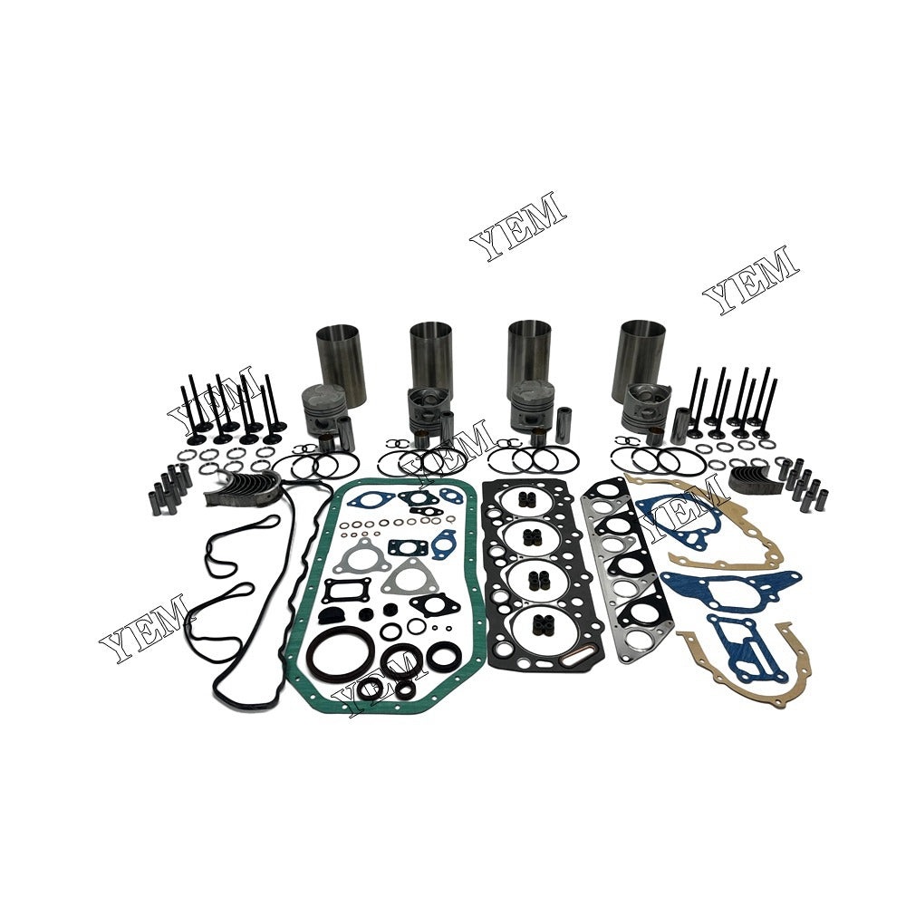 4D56T Overhaul Rebuild Kit With Gasket Set Bearing-Valve Train For Mitsubishi 4 cylinder diesel engine parts For Mitsubishi