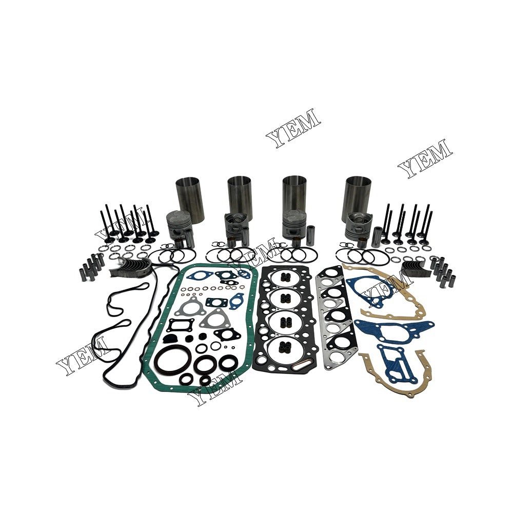 4D56T Overhaul Rebuild Kit With Gasket Set Bearing-Valve Train For Mitsubishi 4 cylinder diesel engine parts For Mitsubishi