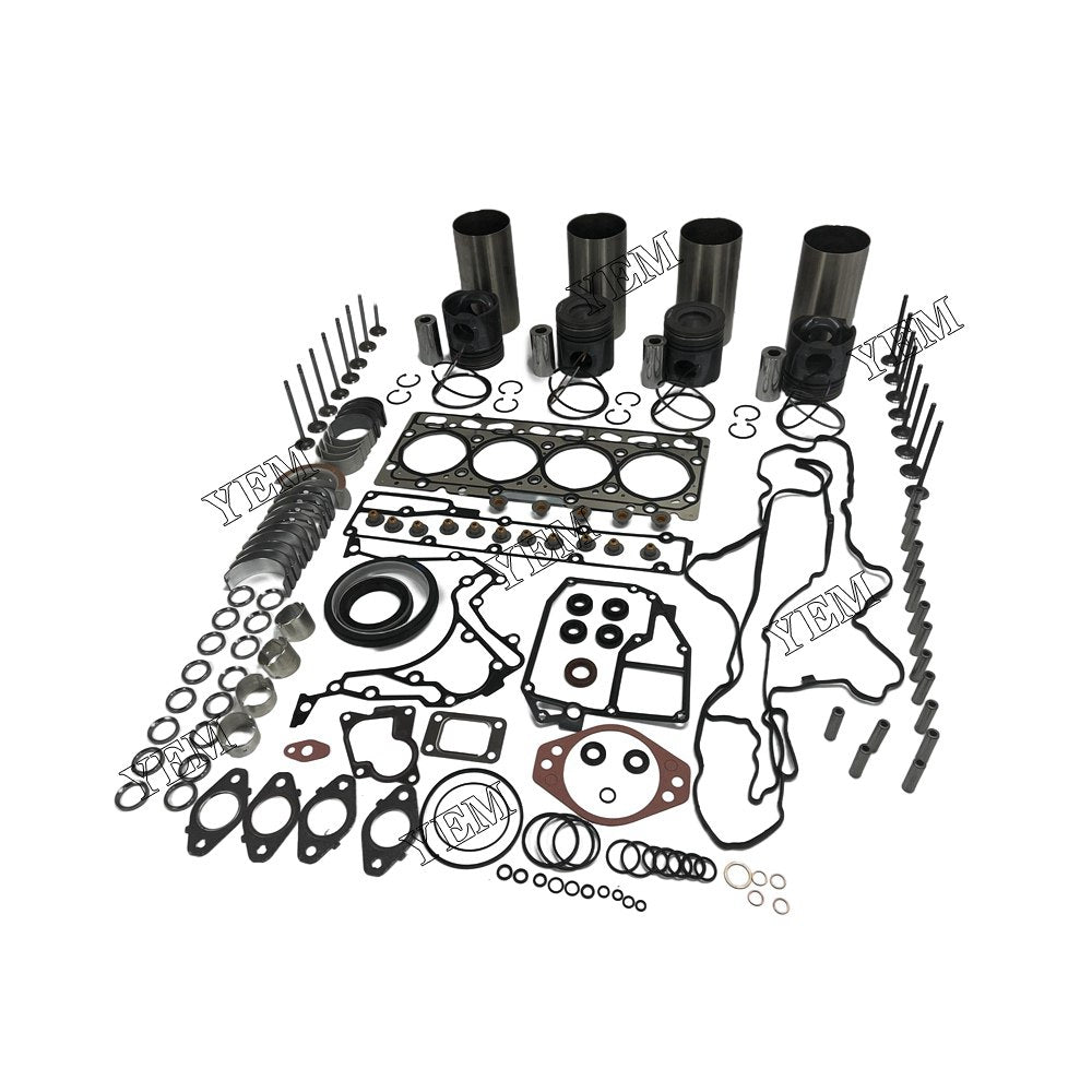 ISF3.8 Overhaul Rebuild Kit With Gasket Set Bearing-Valve Train For Cummins 4 cylinder diesel engine parts For Cummins
