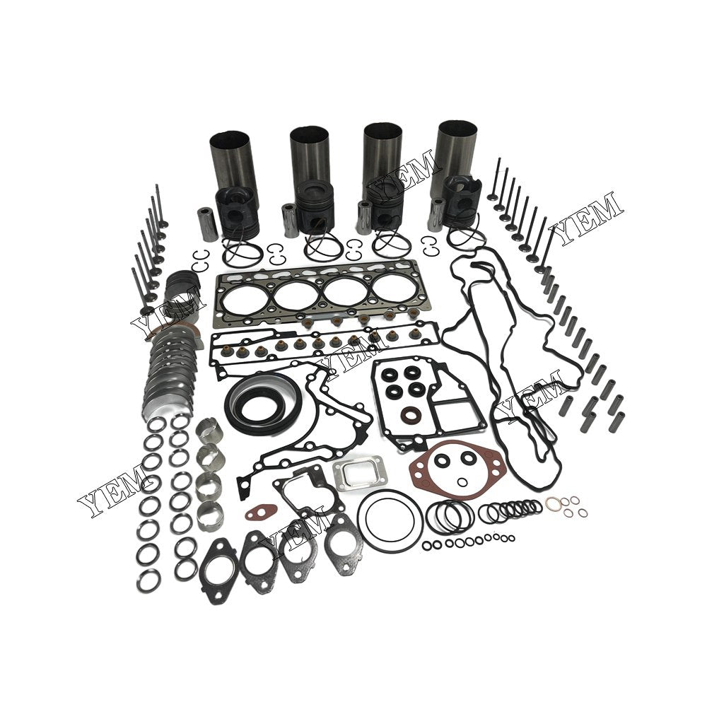 ISF3.8 Overhaul Rebuild Kit With Gasket Set Bearing-Valve Train For Cummins 4 cylinder diesel engine parts For Cummins