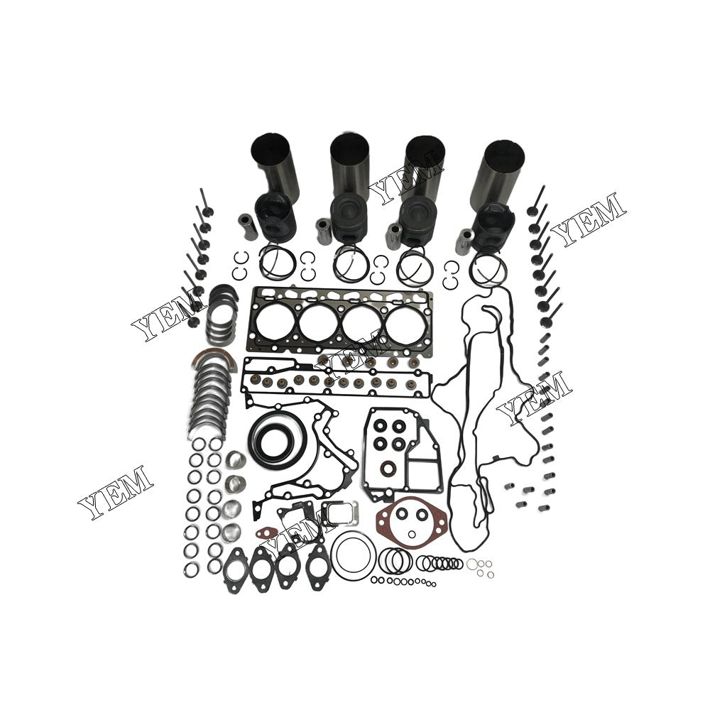ISF3.8 Overhaul Rebuild Kit With Gasket Set Bearing-Valve Train For Cummins 4 cylinder diesel engine parts For Cummins