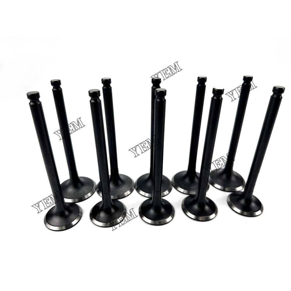 10X For Kubota F2302 Intake Valve With Exhaust Valve Diesel engine parts For Perkins