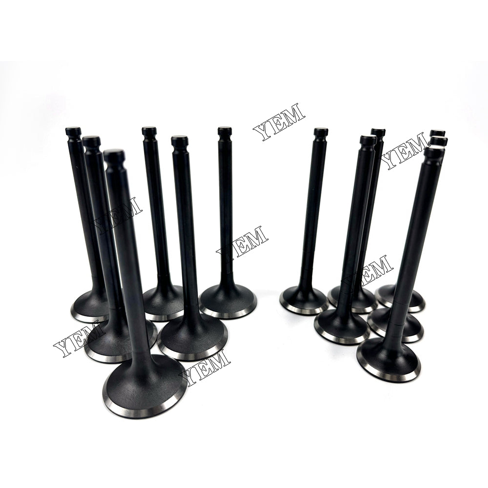 12X For Kubota S2600 Intake Valve With Exhaust Valve Diesel engine parts For Yanmar