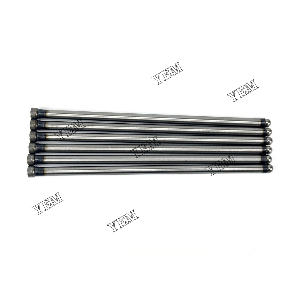 6X For Yanmar 3CD1-D Push Rods Diesel engine parts