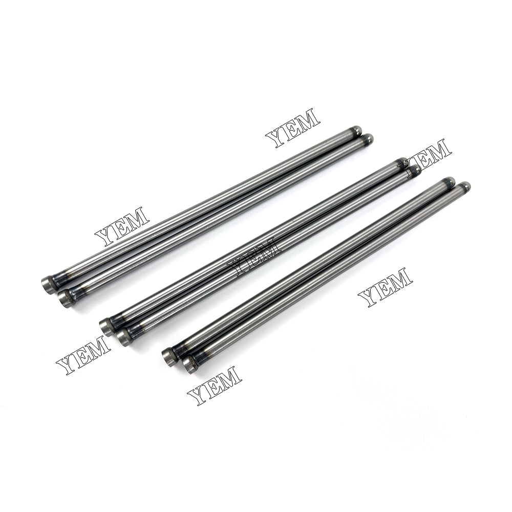 6X For Kubota D1402-IDI Push Rods Diesel engine parts For Kubota