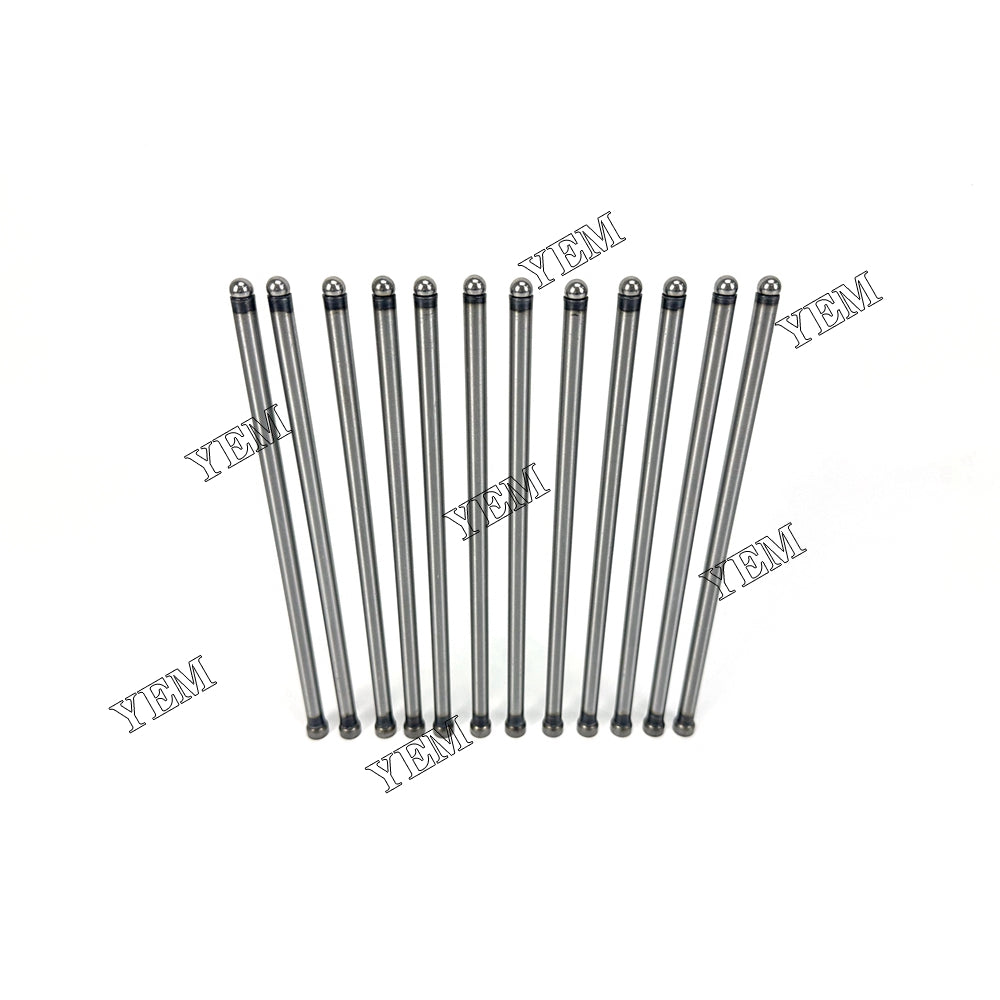 12X For Perkins 1106D-70TA Valve Push Rods Diesel engine parts For Kubota