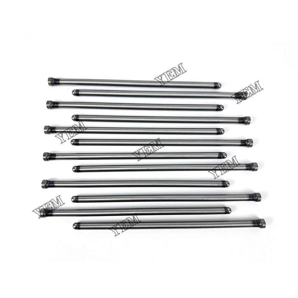 12X For Perkins 1006-60T Engine Valve Push Rods Diesel engine parts For Kubota