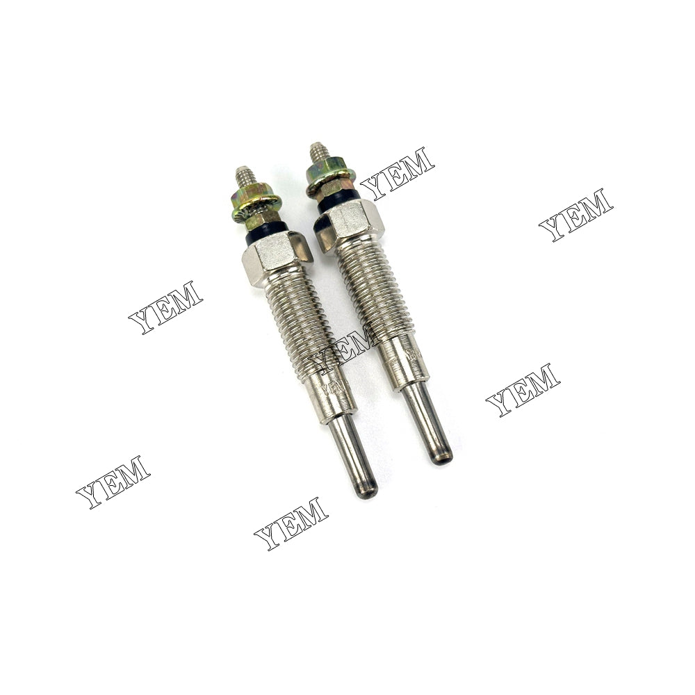 2X For Yanmar 2TNV70 Glow Plug Diesel engine parts For Kubota