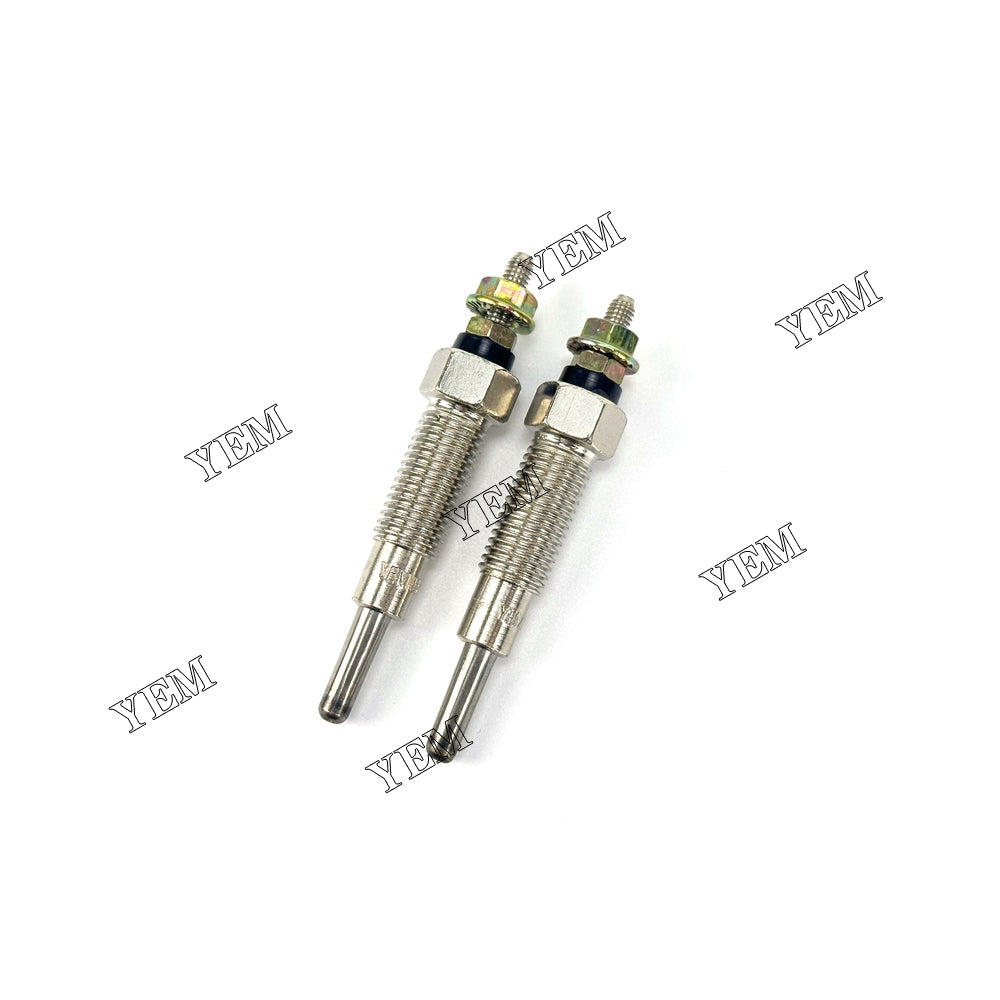 2X For Kubota ZB400 Glow Plug Diesel engine parts For Yanmar