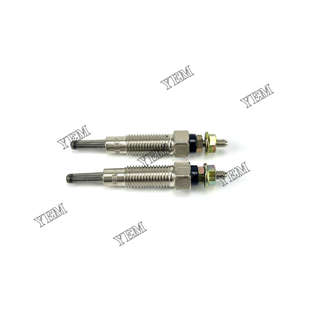 2X For Kubota ZB400 Glow Plug Diesel engine parts For Yanmar