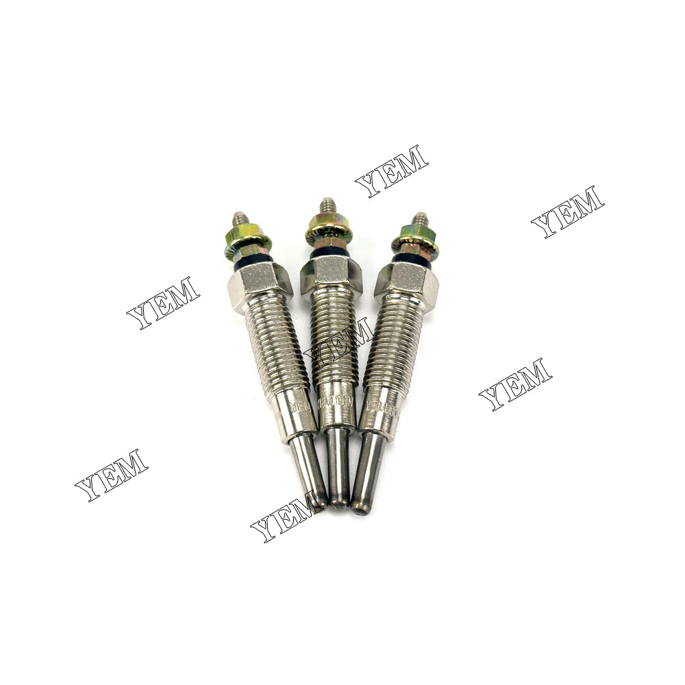 3X For Perkins 1103D-33 Glow Plug Diesel engine parts For Kubota
