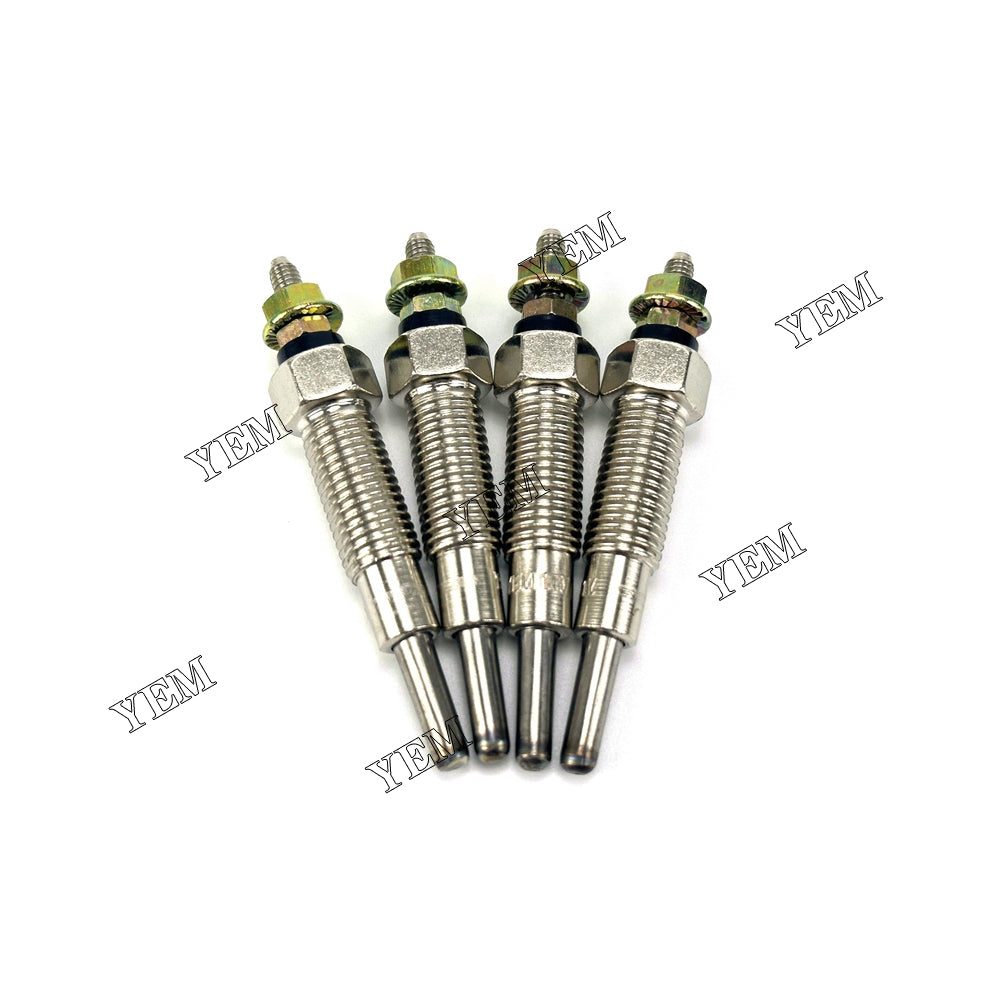 4X For Kubota V2203 Glow Plug Diesel engine parts For Yanmar