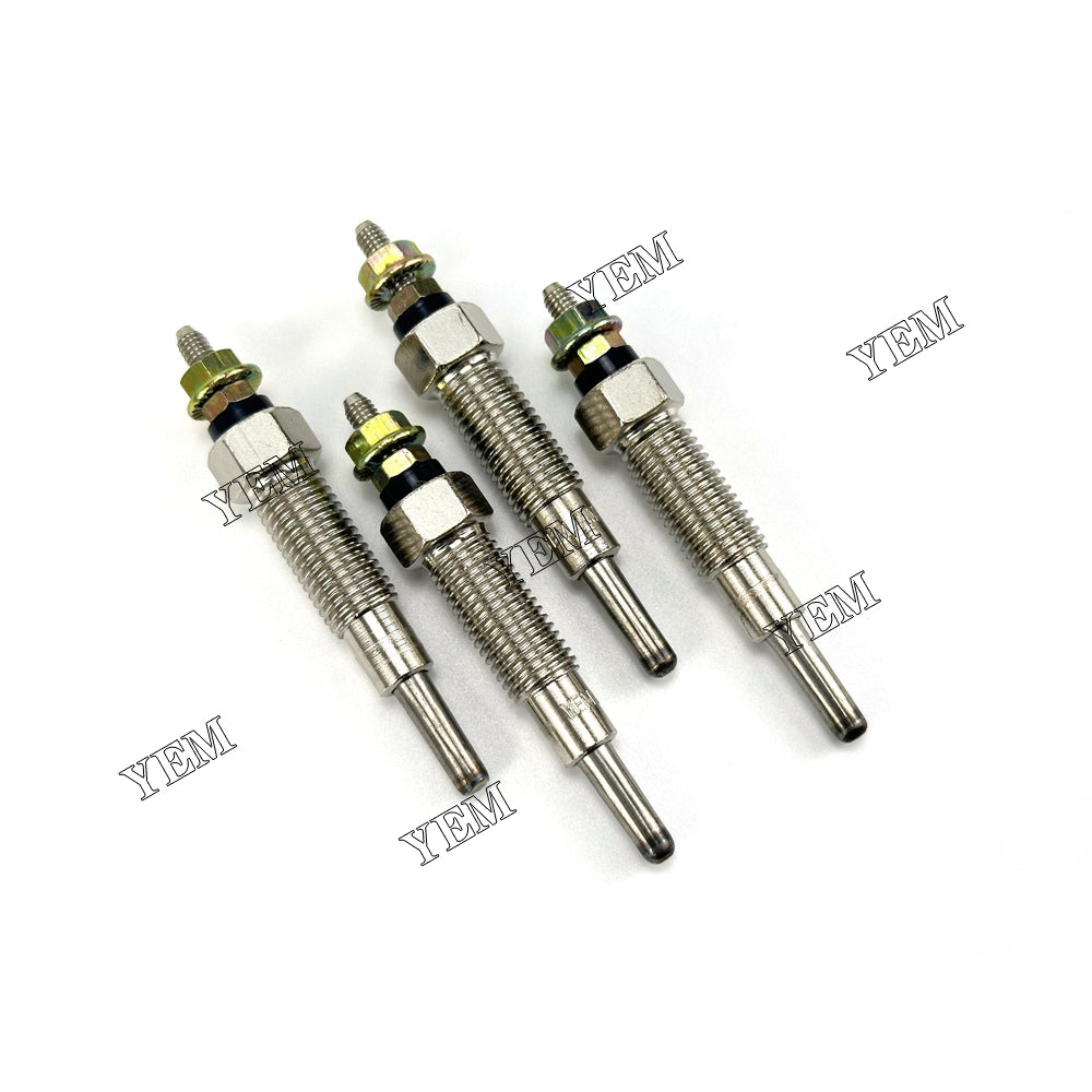 4X For Kubota V1405 Glow Plug Diesel engine parts For Yanmar