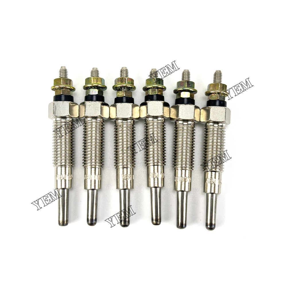 6X For Perkins 1106C-E66TA-24V Glow Plug Diesel engine parts