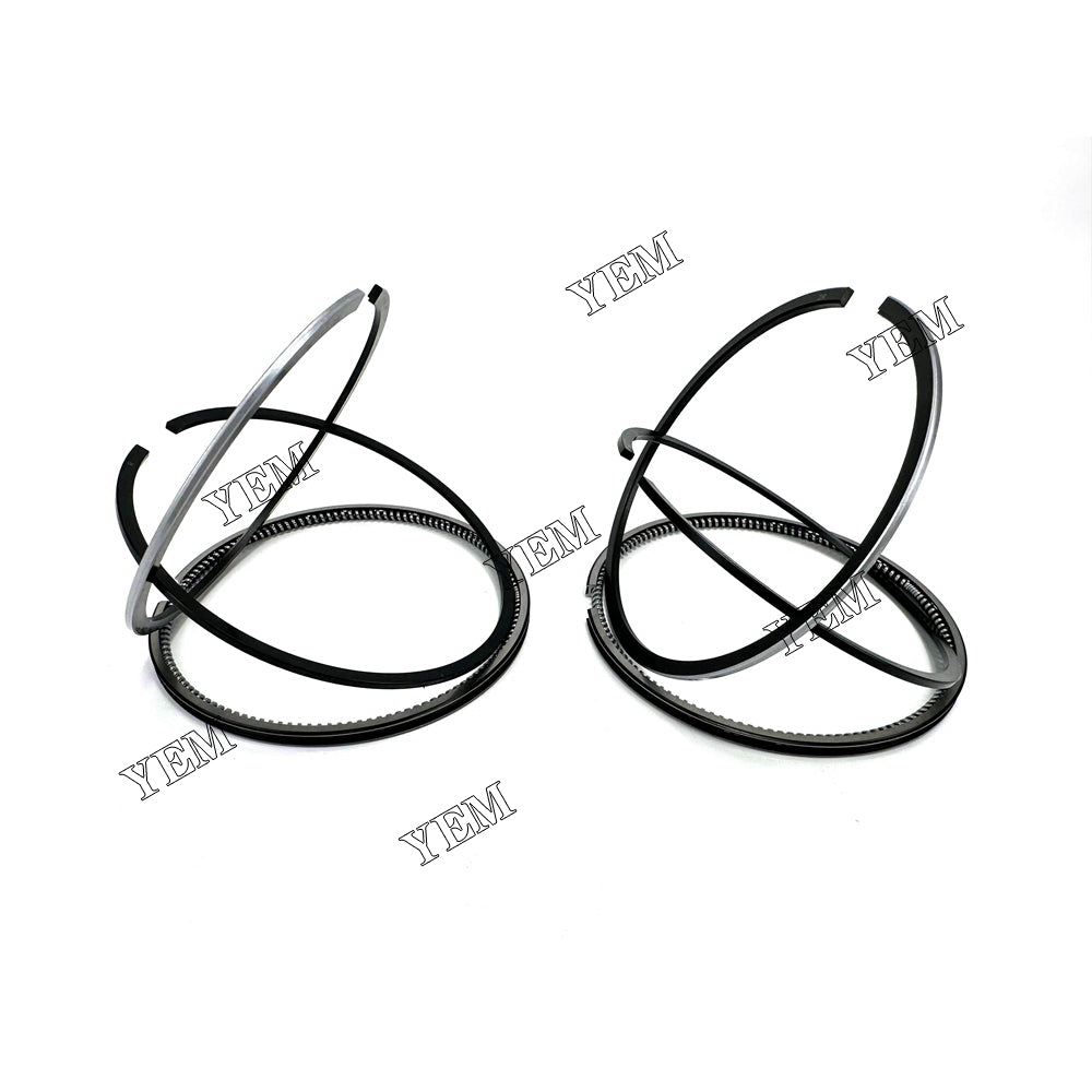 For Yanmar 2TN66 66.5mm Piston Ring+0.5mm 2 Cylinder Diesel Engine Parts For Yanmar