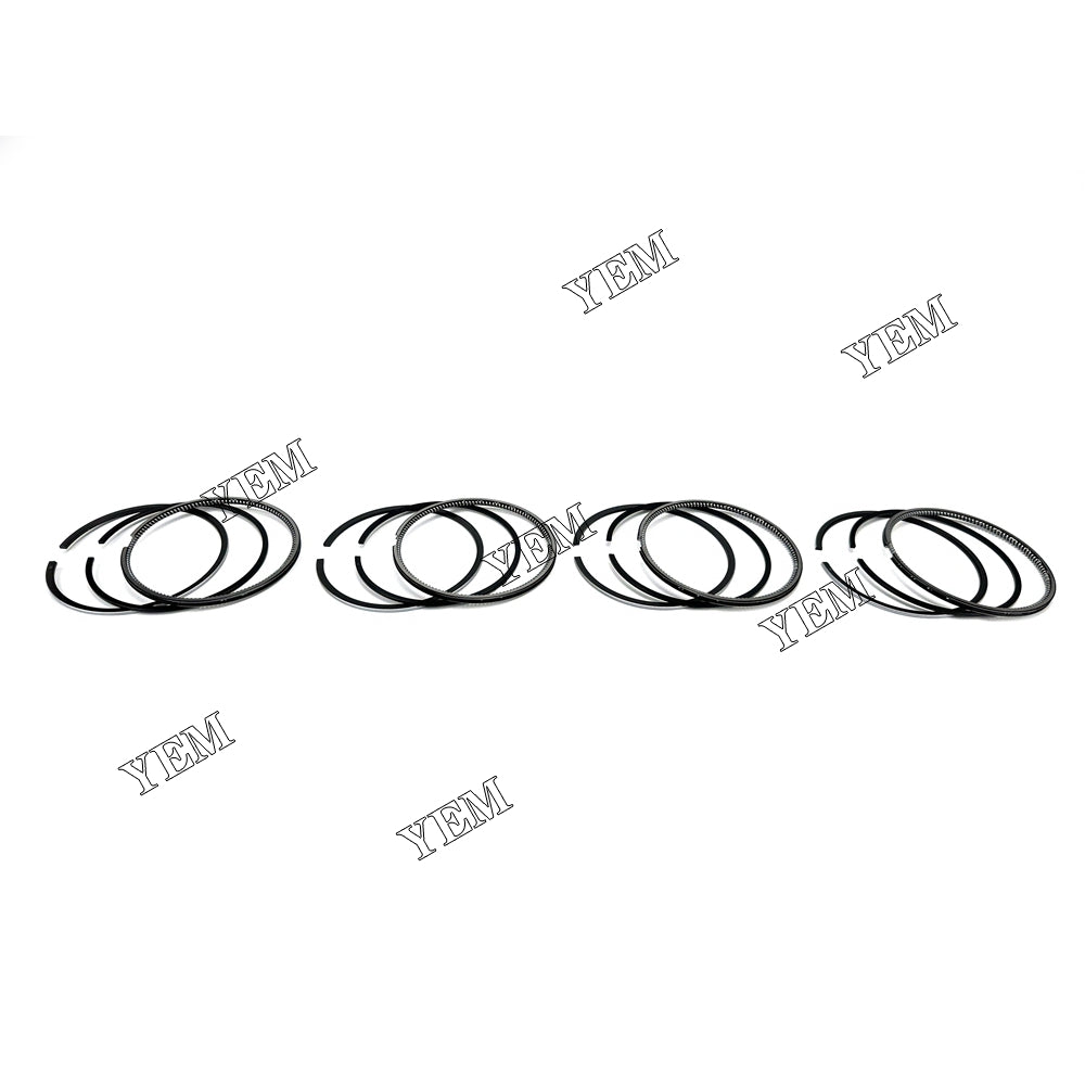 For Yanmar 4TNV106 106.5mm Piston Ring+0.5mm 4 Cylinder Diesel Engine
