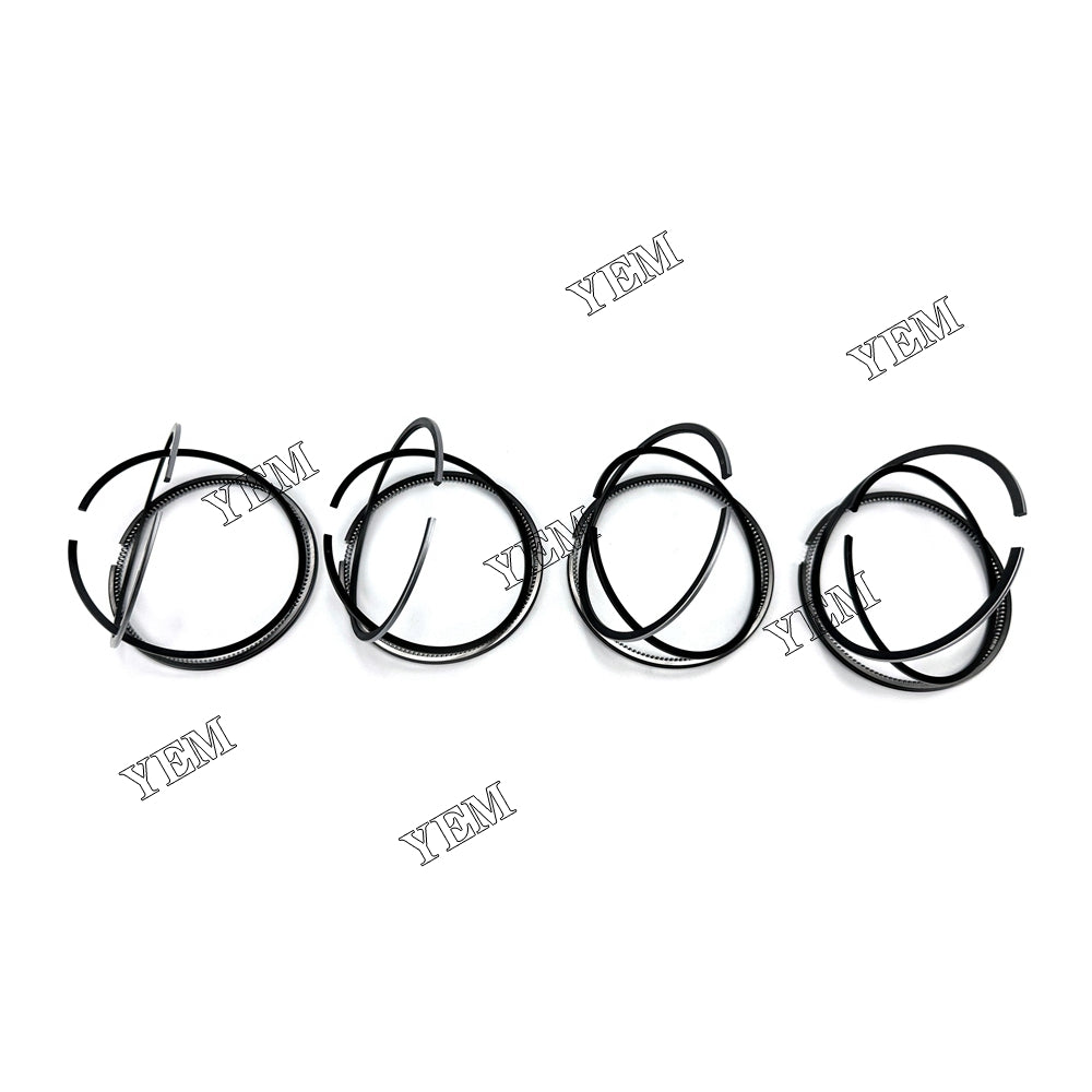 For Yanmar 4TNV98 98.5mm Piston Ring+0.5mm 4 Cylinder Diesel Engine Parts For Yanmar